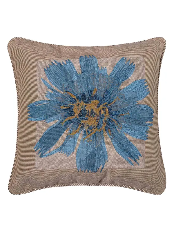 Προϊόν ΜΑΞΙΛΑΡΟΘΗΚΗ (45cm x 45cm) σενίλ λουλούδι3 Εικόνα