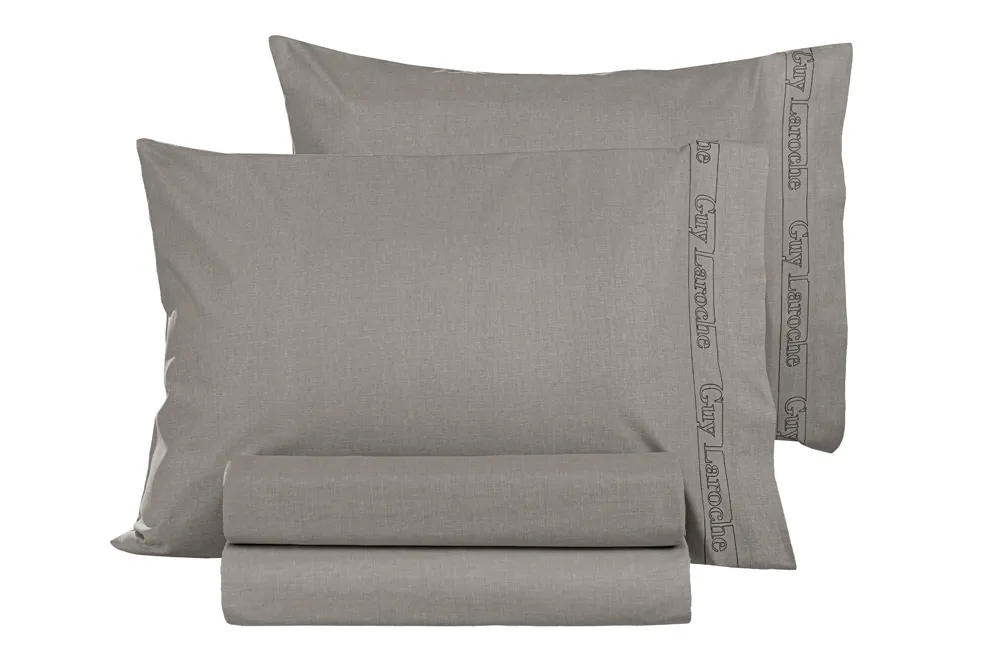 Ζεύγος Μαξιλαροθήκες Color Plus Dark Wenge 