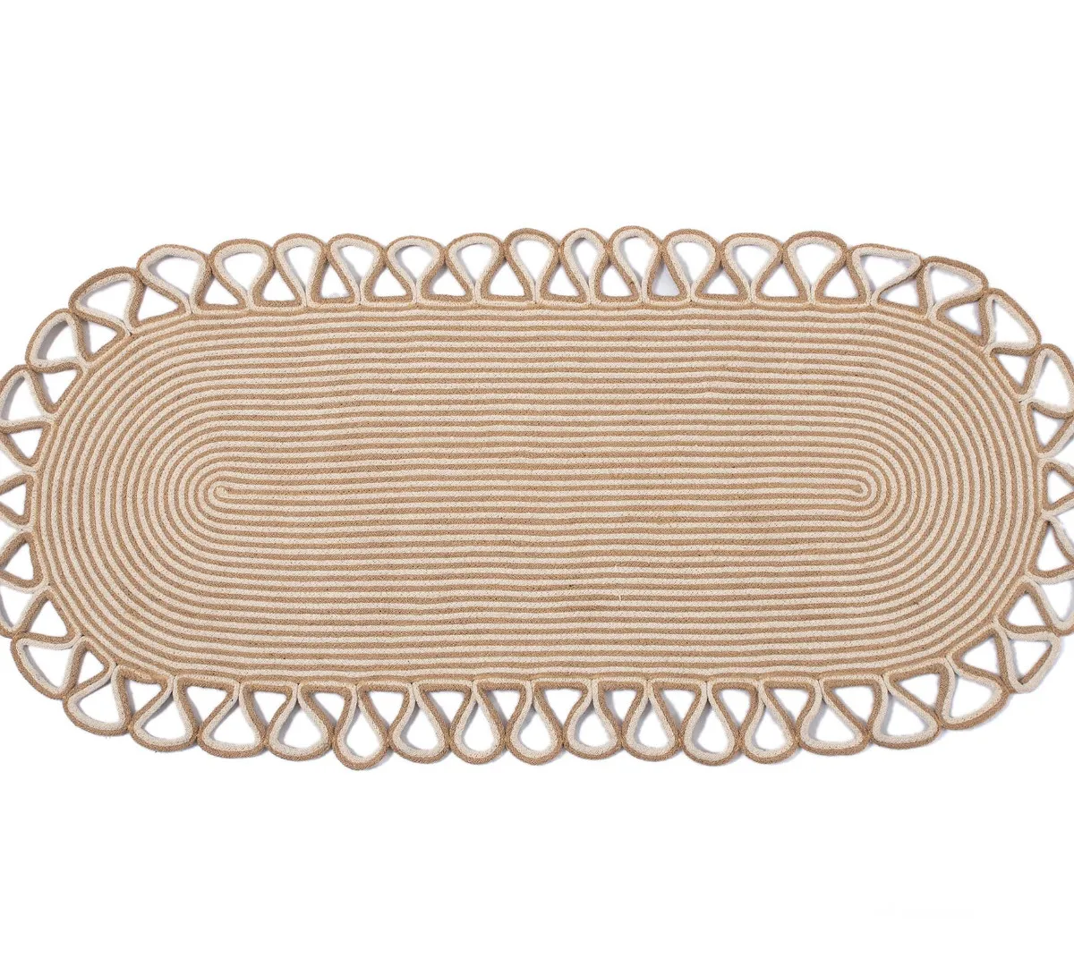 Χαλί γιούτα 1911 (120cm x 180cm) beige