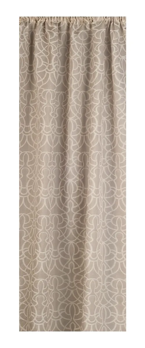 Κουρτίνα Ζακάρ (1φύλλο) 145x270 Omega Home Design 200