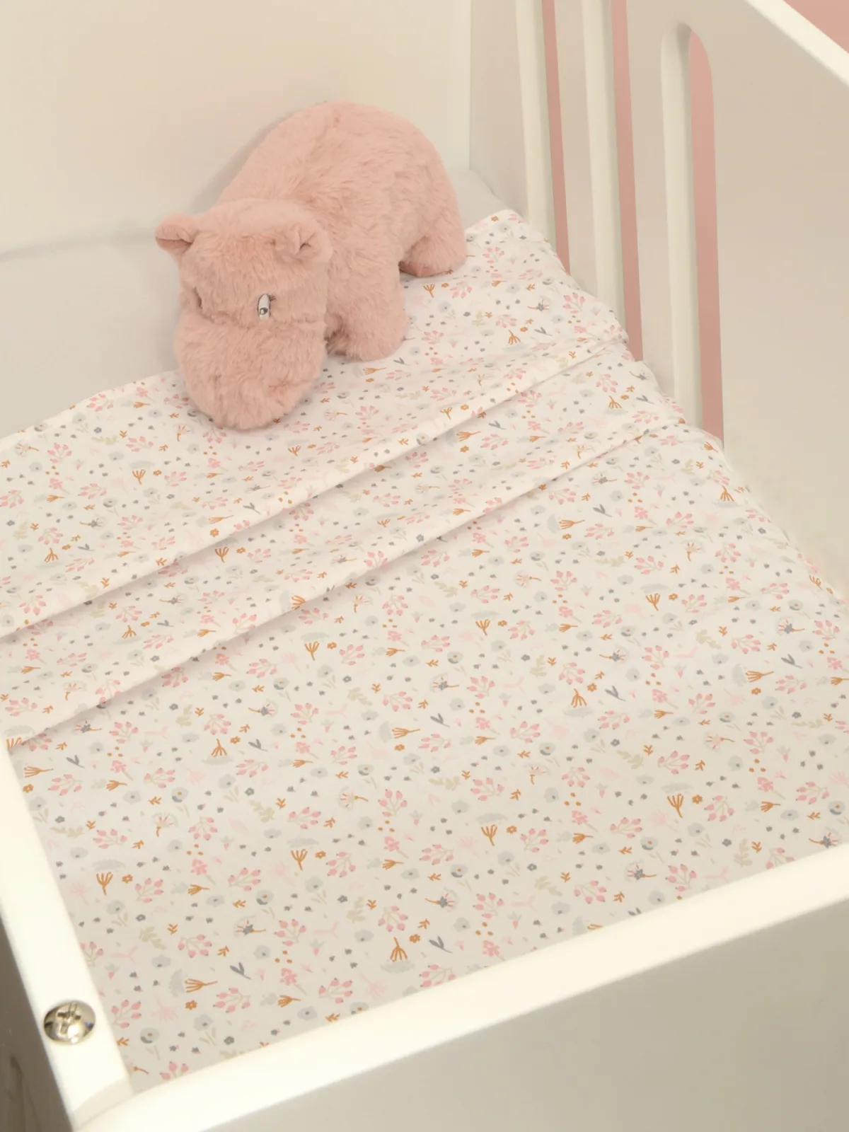 Σεντόνια Λίκνου Σετ 2 τεμ. 80x100cm 100% Βαμβάκι Design 219 Oliver Baby