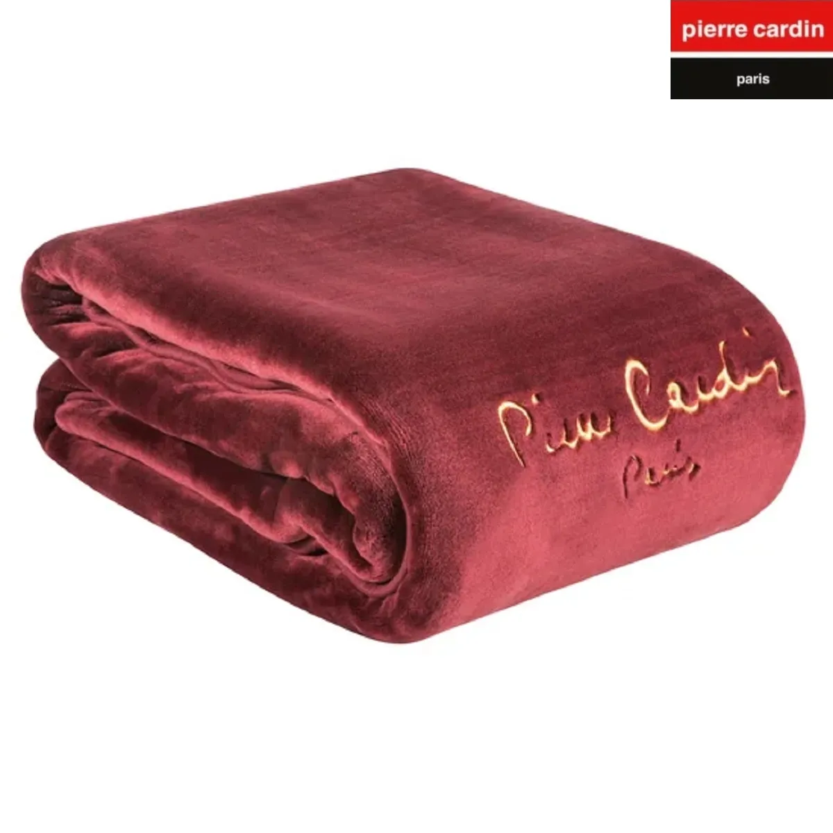 ΚΟΥΒΕΡΤΑ ΜΟΝΗ 160X240 PIERRE CARDIN NANCY 545 GRANATE(16)