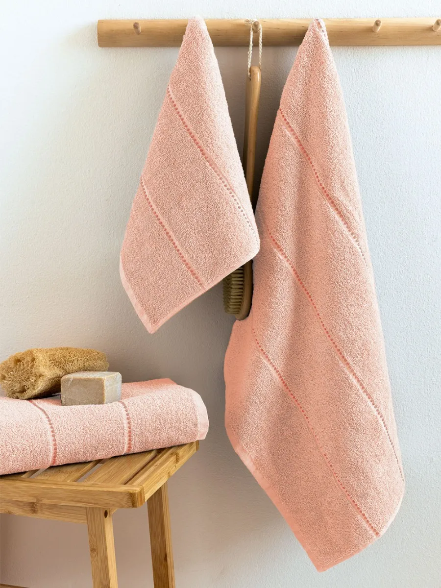 Σετ Πετσέτες (30X50, 50X90, 70X140) CLER ROSE