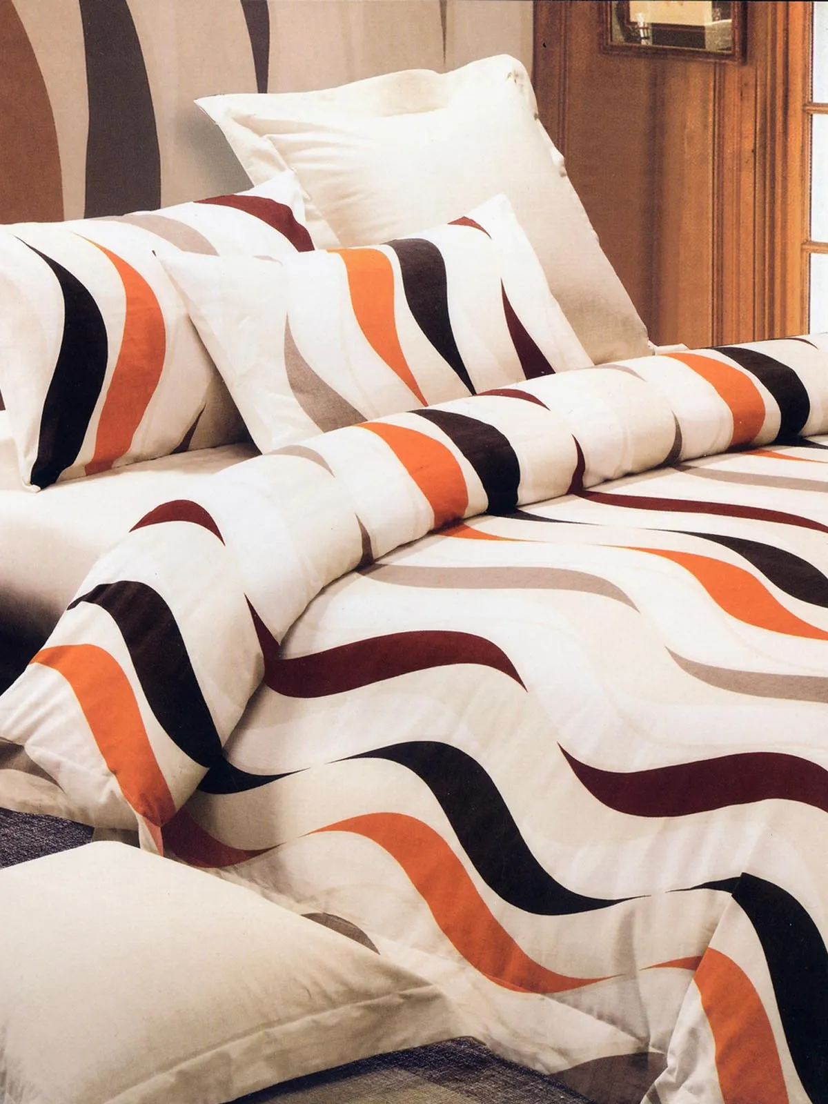 σεντόνια φανελένια (230cm x 250cm 2x 50cm x 70cm)  7014