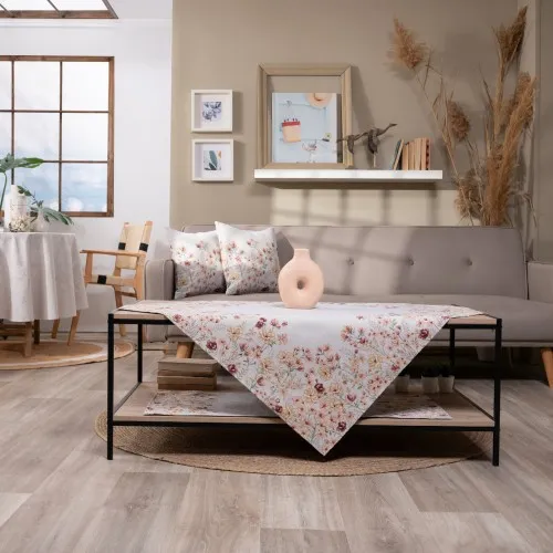 Καρέ &amp; Τραβέρσα Piera Σετ 2 τεμαχίων - 100x100cm &amp; 40x100cm