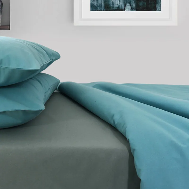 ΝΕΧΤ 3207  ΣΕΤ ΣΕΝΤΟΝΙΑ ΦΑΝΕΛΑ 100%CΟΤ. 170Χ240 ΑQUΑ  3ΤΕΜ