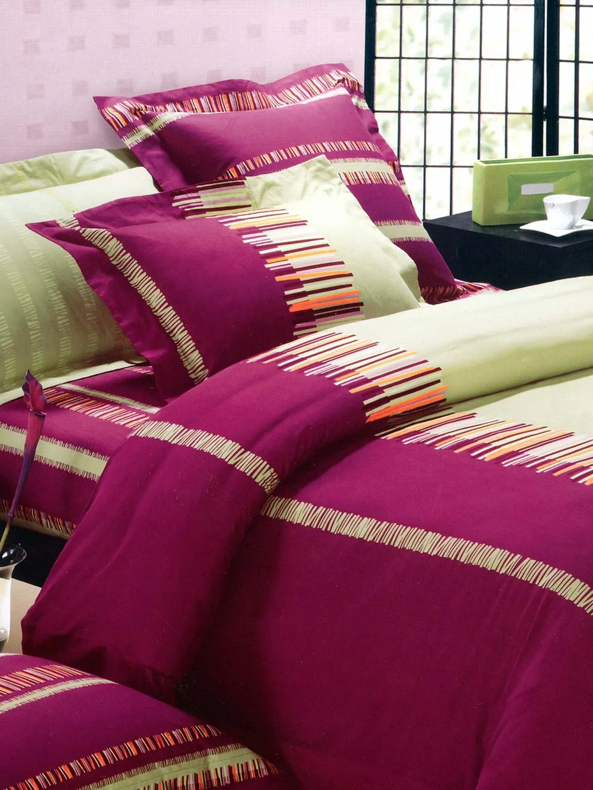 σεντόνια φανελένια (230cm x 250cm 2x 50cm x 70cm)  7003-2