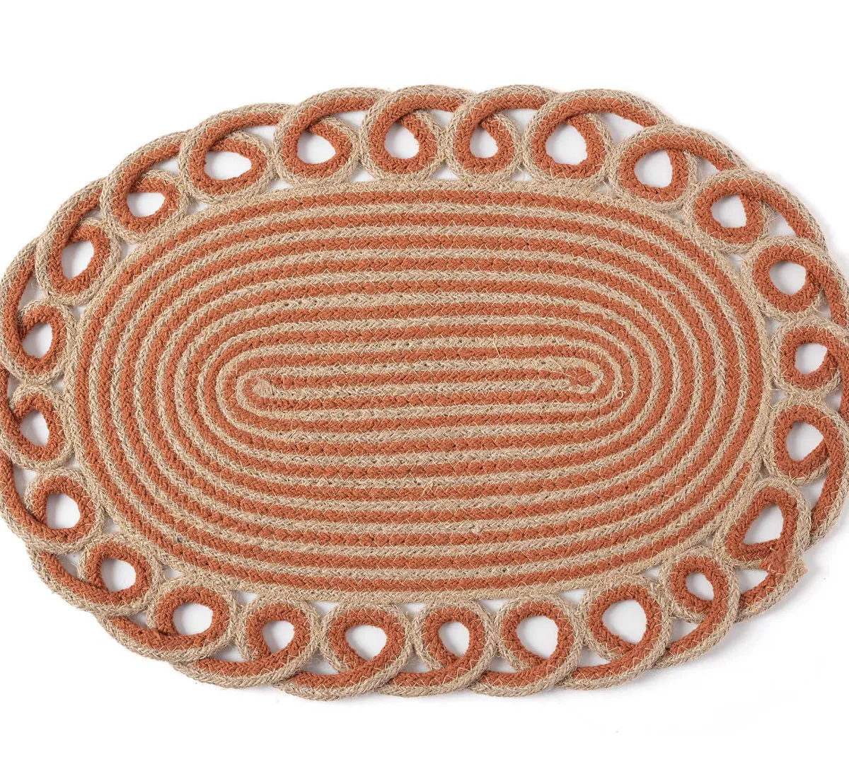 Σουπλά γιούτα 1911 (35cm x 50cm) rust