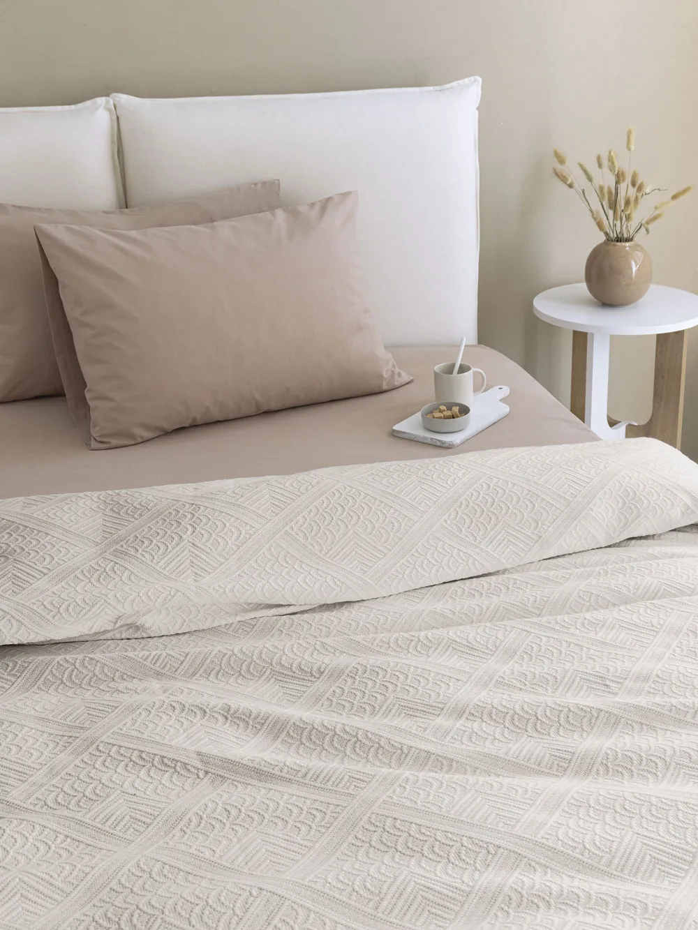 Κουβέρτα 250x260 CARLA IVORY