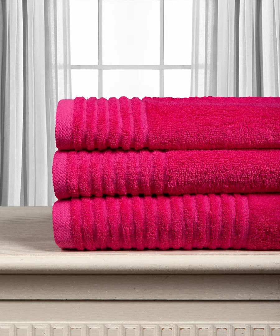 Βαμβακερή πετσέτα ΕΡΑΤΩ 600gsm (75cm x 150cm) fuschia