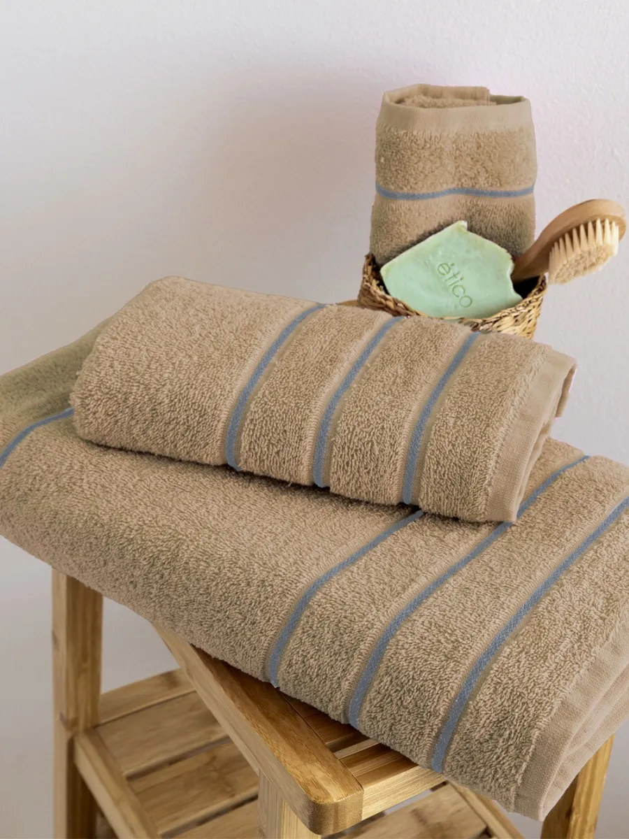 Σετ Πετσέτες (30X50, 50X90, 70X140) JODI BEIGE