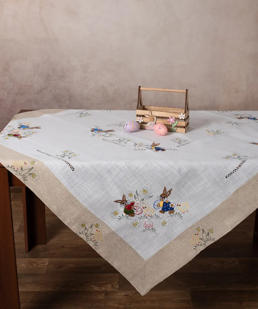 Πασχαλινό τραπεζομάντηλο (140cm x 180cm) 6386-1