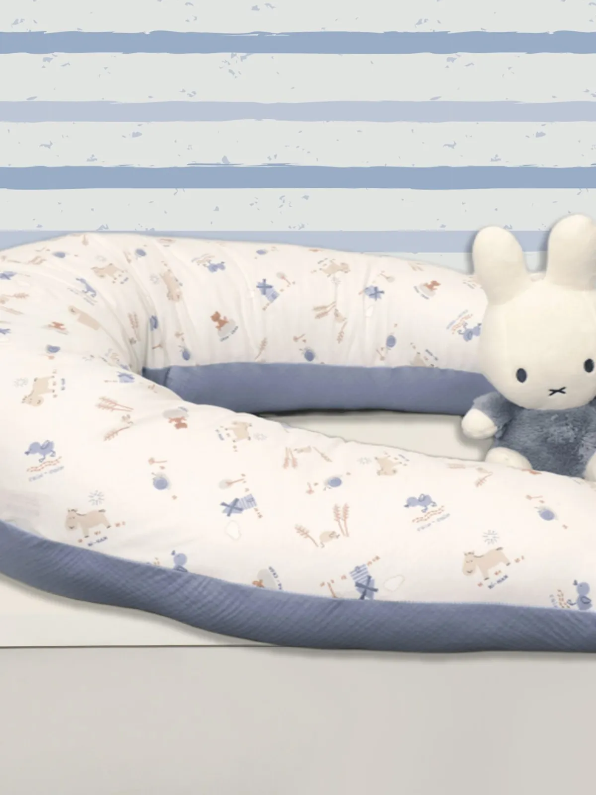 Μαξιλάρι Θηλασμού Διπλής Όψης Design 414 Oliver Baby