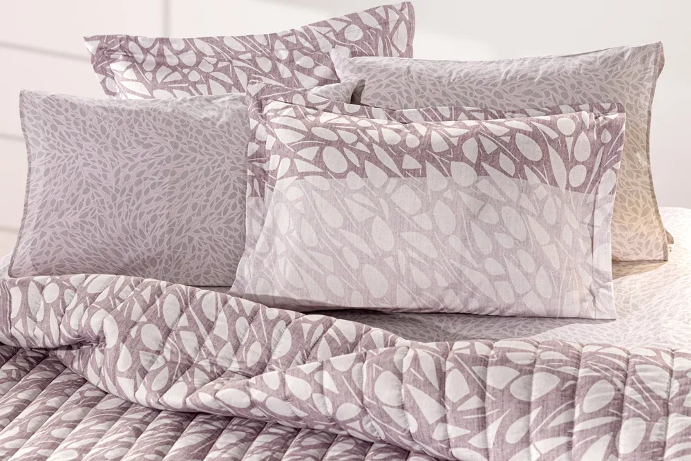 Ζεύγος Μαξιλαροθήκες Oxford Root Lilac 