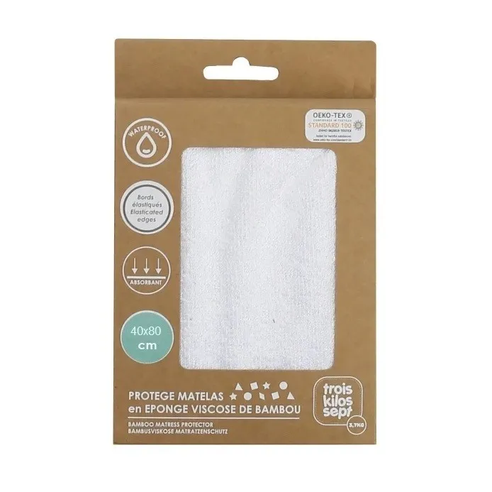 Προστατευτικό Στρώματος 40x80 από Bamboo Trois Kilos Sept
