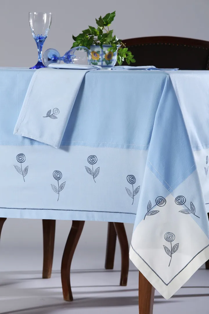Τραπεζομάντηλο 623 (170cm x 220cm) σιέλ