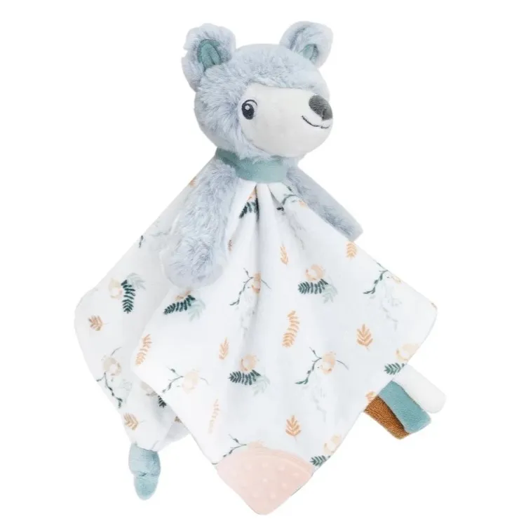 Πανάκι Παρηγοριάς Λύκος 26x26 cm - Trois Kilos Sept