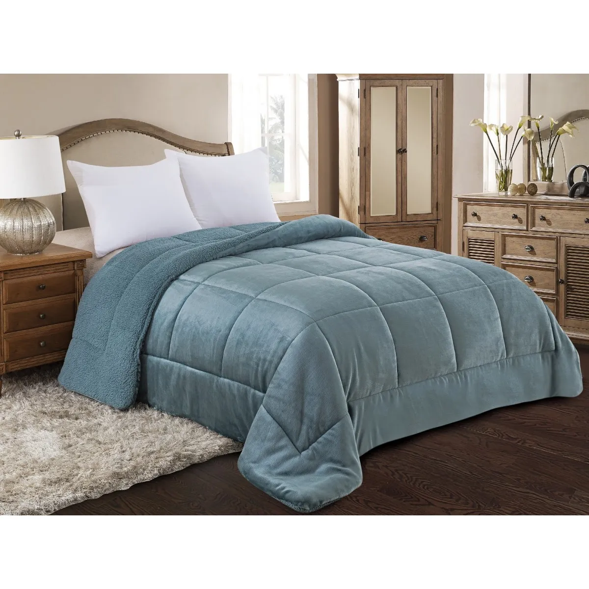 ΚΟΥΒΕΡΤΟΠΑΠΛΩΜΑ ΗΜΙΔΙΠΛΟ 180X240 ADAM HOME (805) LAGUNA