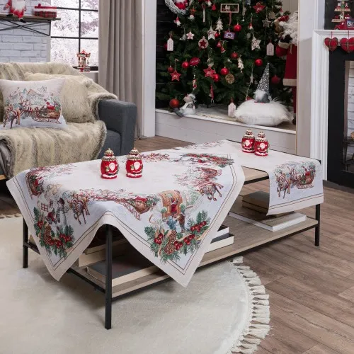 Καρέ &amp; Τραβέρσα Werfen (Σετ 2τεμ.) - 100x100cm &amp; 40x100cm