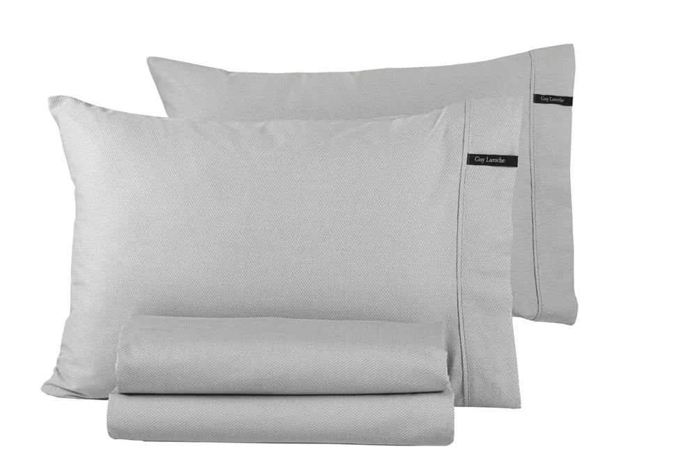 Ζεύγος Μαξιλαροθήκες Minimal Silver 