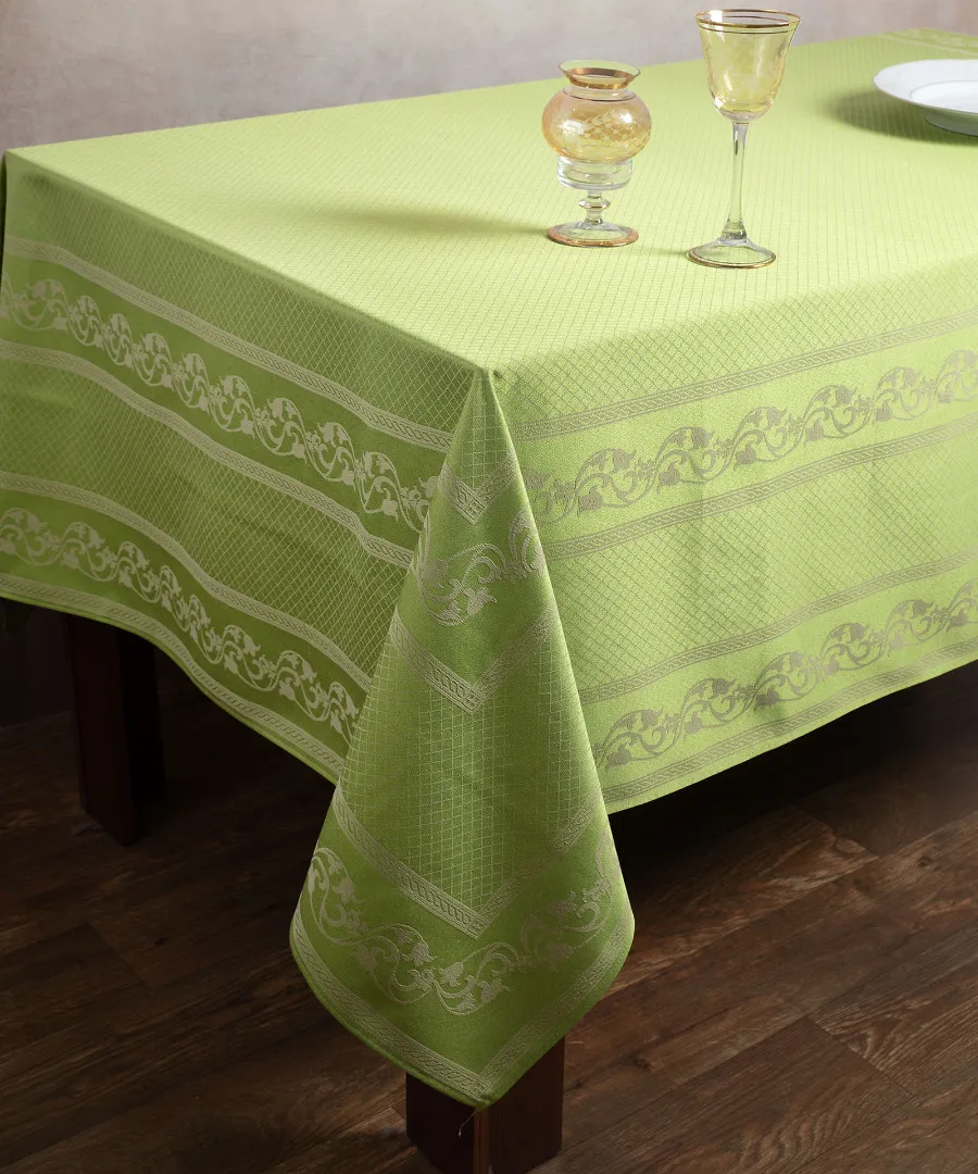 Ζακάρ τραπεζομάντηλο 1385 (154cm x 213cm) πράσινο