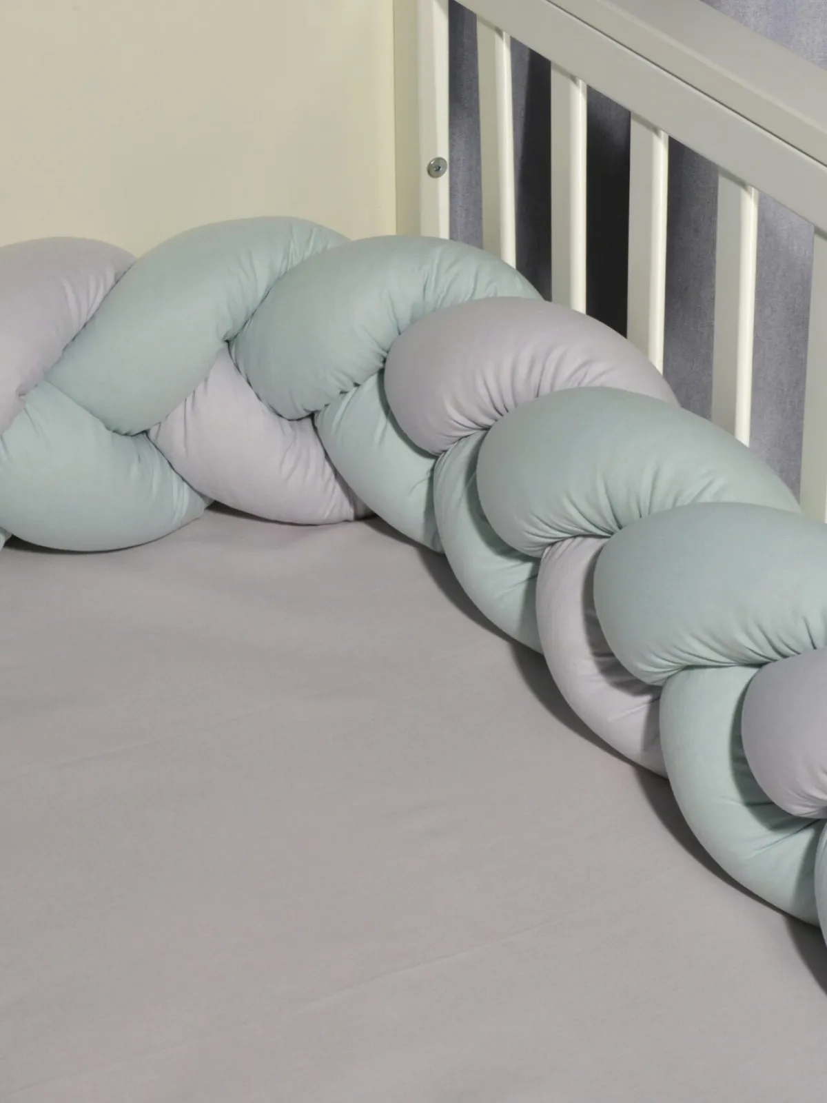 Πλεξούδα τριπλή βαμβακερή 20X200  με ειδική εσωτερική επένδυση Design 3305 Oliver Baby