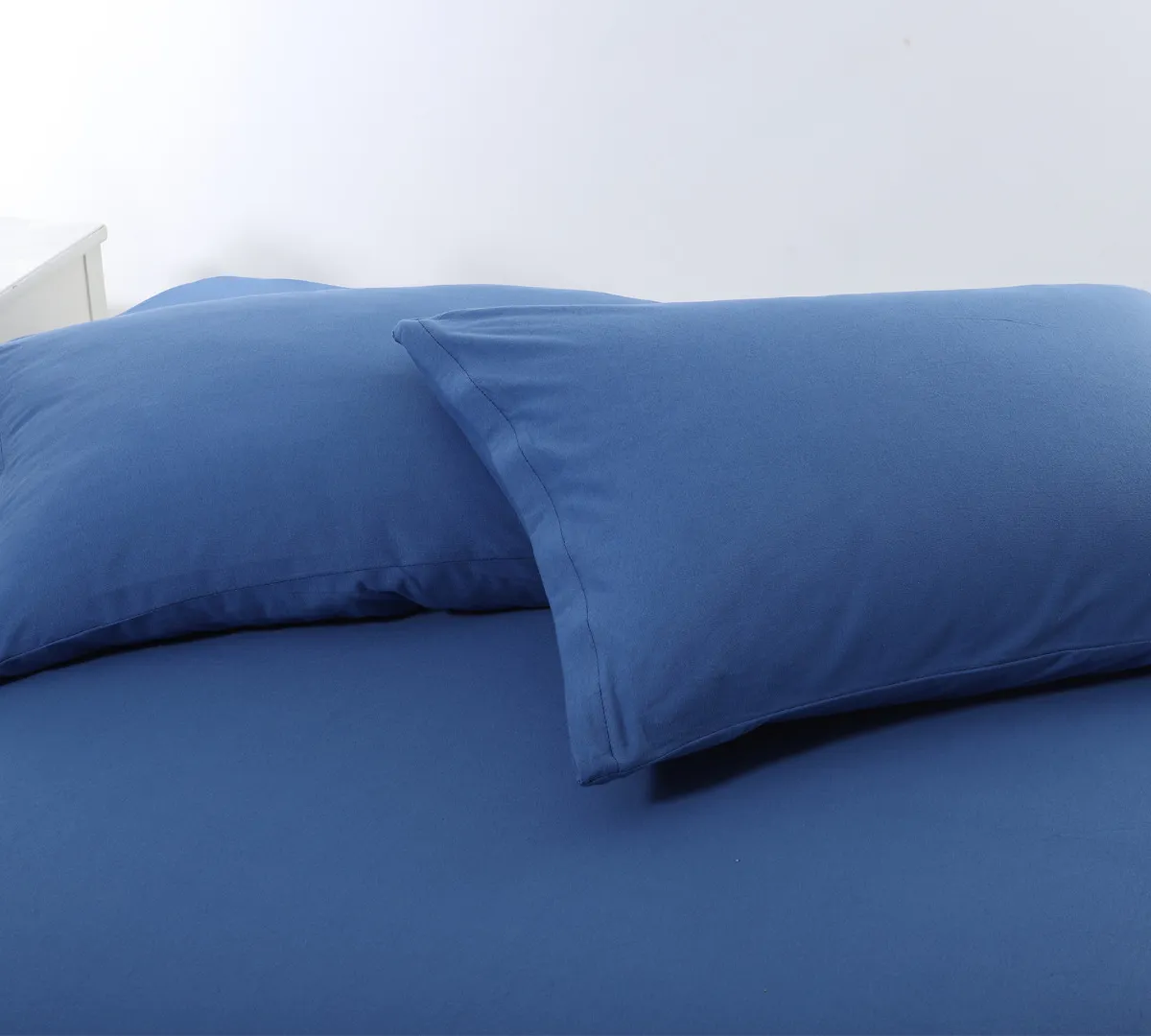 Ζευγάρι μαξιλαροθήκες jersey (50cm x 70cm) jean