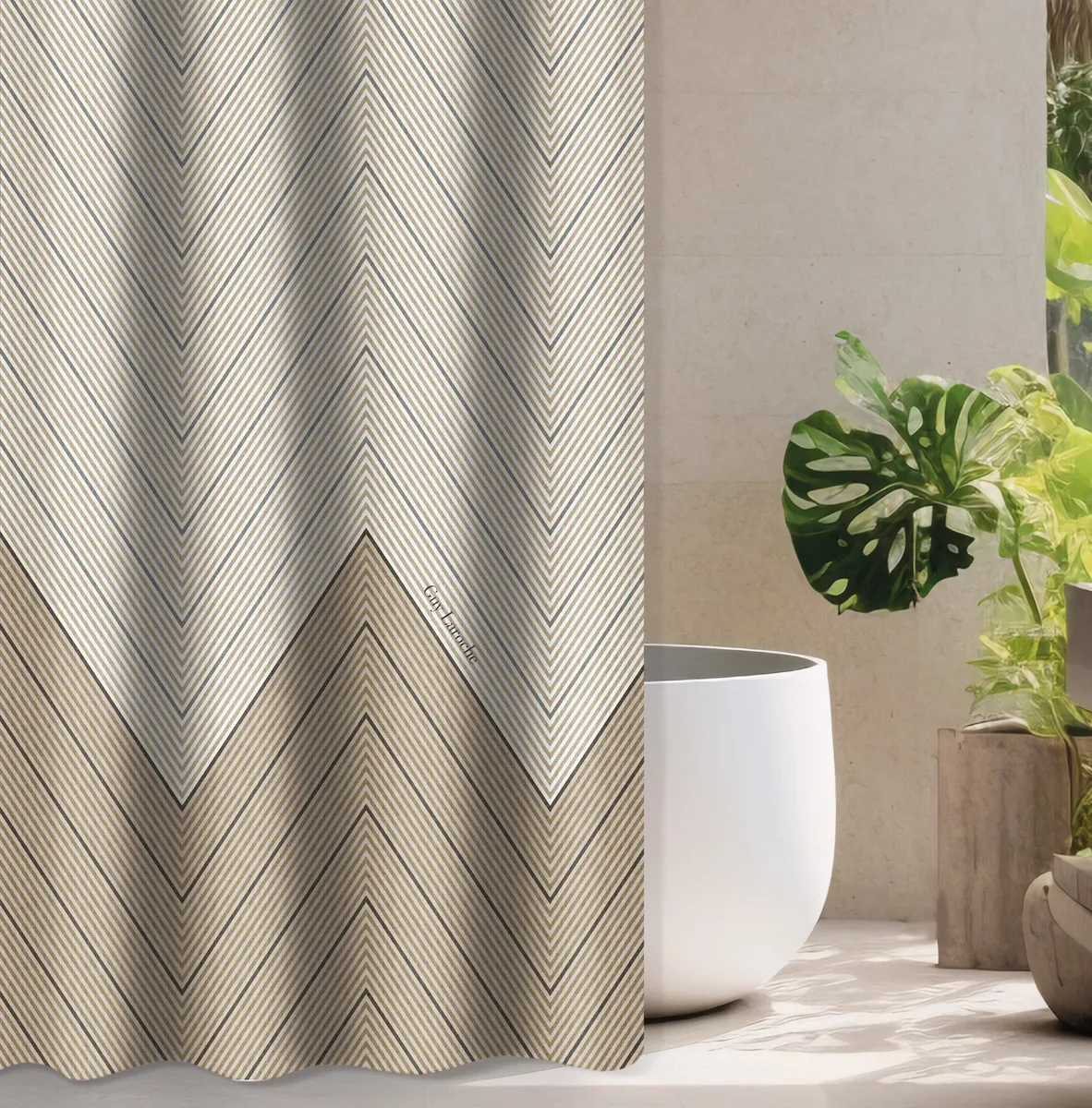 Κουρτίνα Μπάνιου Canyon Natural 