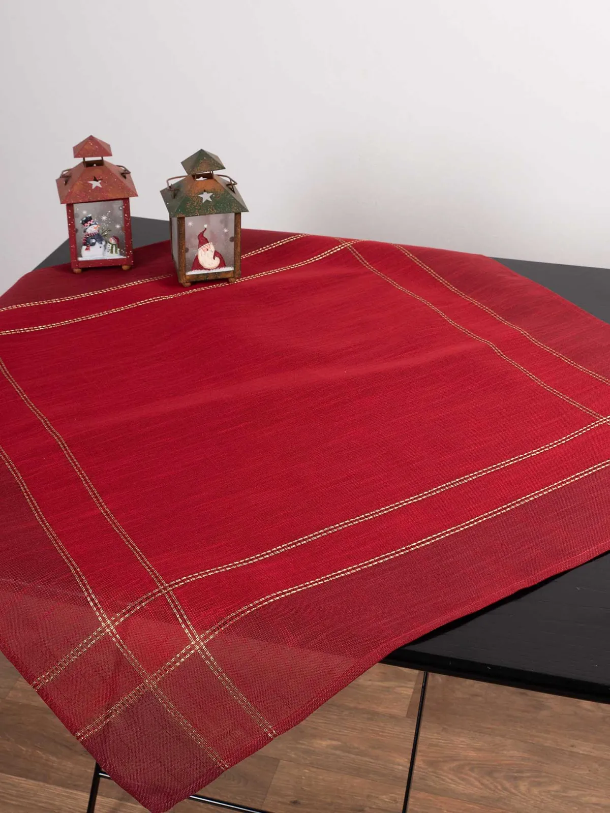 χριστουγεννιάτικο τραπεζοκαρέ (140cm x 140cm) 2448 κόκκινο