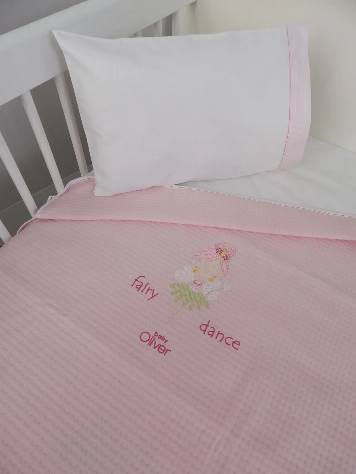 Κουβέρτα Πικέ Αγκαλιάς 80x100cm Design 307 Oliver Baby