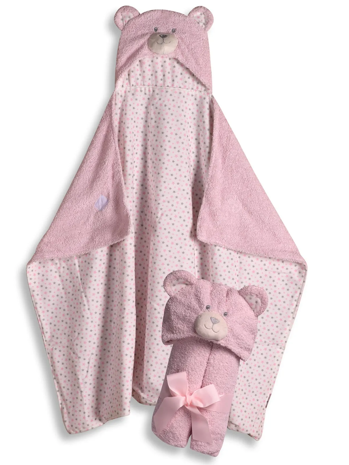 bebe κάπα (75cm x 100cm ) ροζ