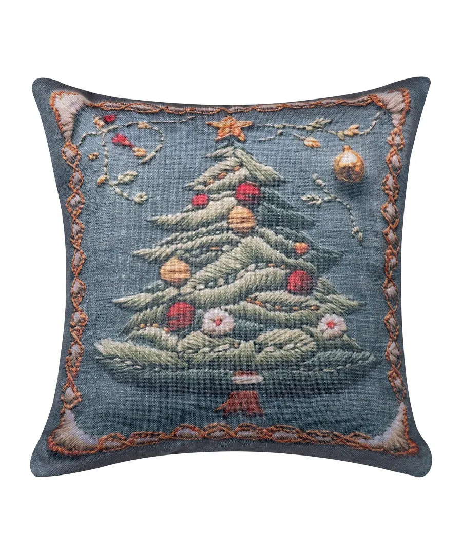 ΣΤΑΜΠΩΤΗ ΧΡΙΣΤΟΥΓΕΝΝΙΑΤΙΚΗ ΜΑΞΙΛΑΡΟΘΗΚΗ (45cm x 45cm) ks2026-11