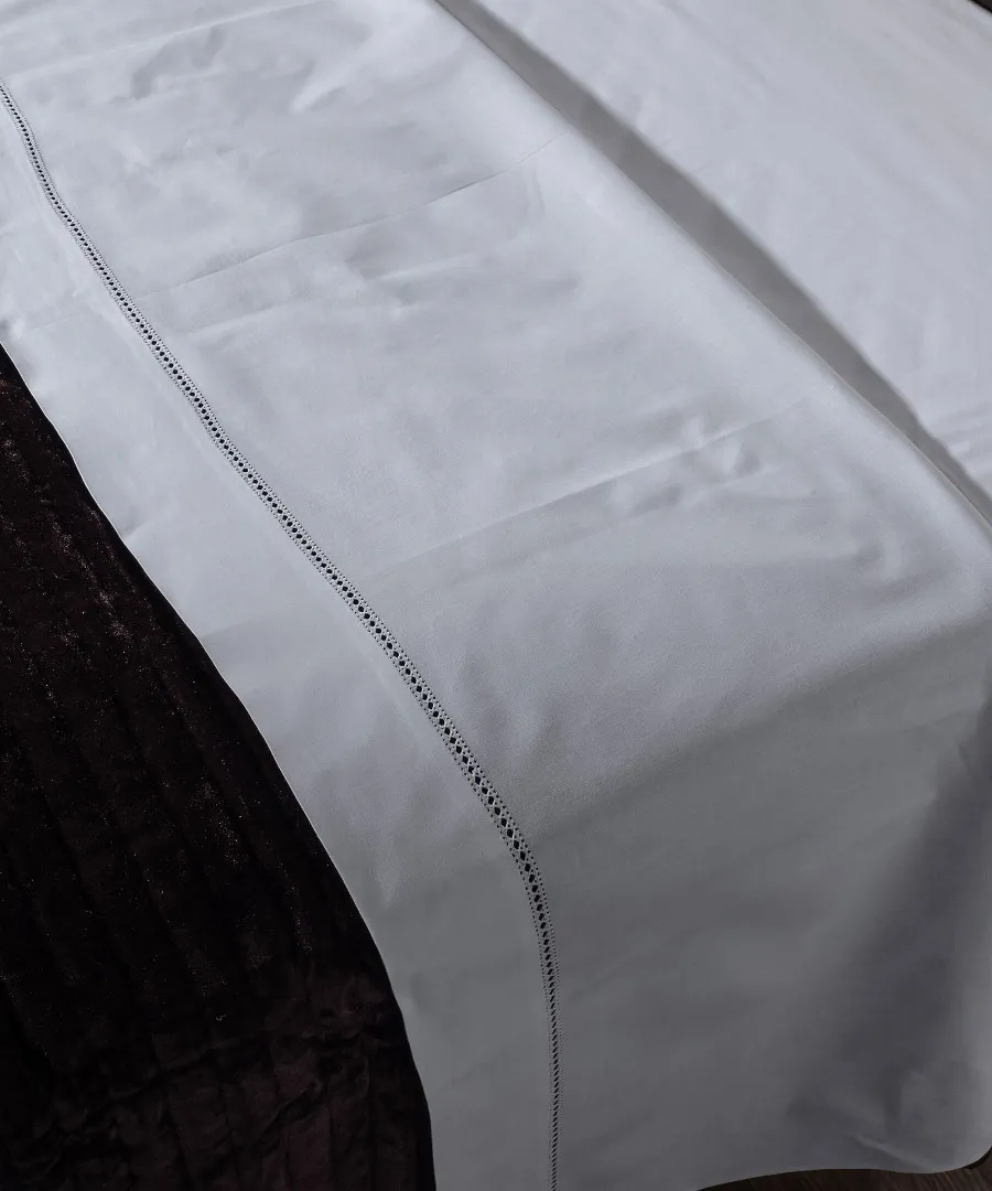 ΧΕΙΡΟΠΟΙΗΤΟ ΣΕΝΤΟΝΙ ΜΕ ΑΖΟΥΡ ΝΧ46  (180CM X 250CM) ΛΕΥΚΟ