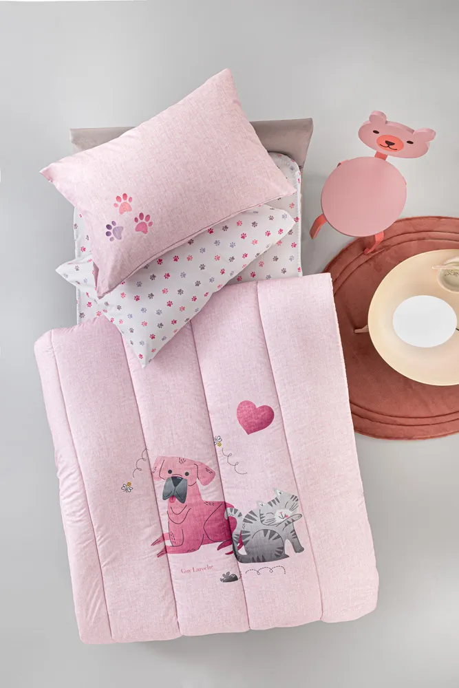 Παιδικό Πάπλωμα Paw Pinky Suede 