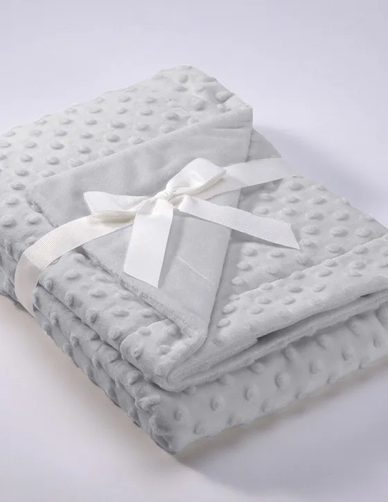 Κουβέρτα Αγκαλιάς Copitos 80x110cm Γκρι MORA