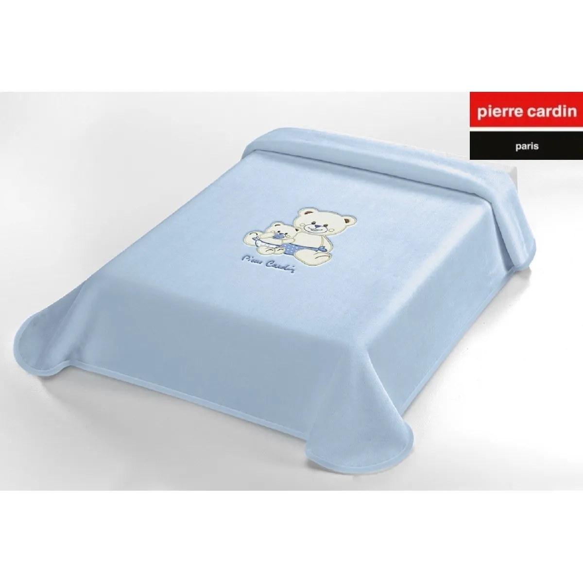 ΚΟΥΒΕΡΤΑ ΑΓΚΑΛΙΑΣ 80Χ110 PIERRE CARDIN (760) BLUE