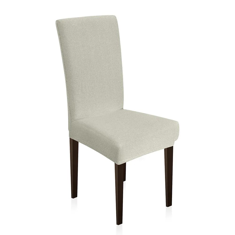 LINO Κάλυμμα Καρέκλας Ελαστικό Elegance Alabaster