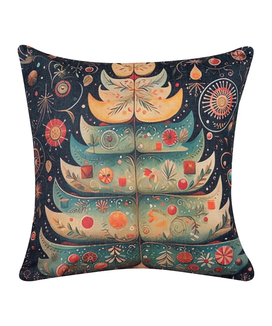 ΣΤΑΜΠΩΤΗ ΧΡΙΣΤΟΥΓΕΝΝΙΑΤΙΚΗ ΜΑΞΙΛΑΡΟΘΗΚΗ (45cm x 45cm) ks2025-23