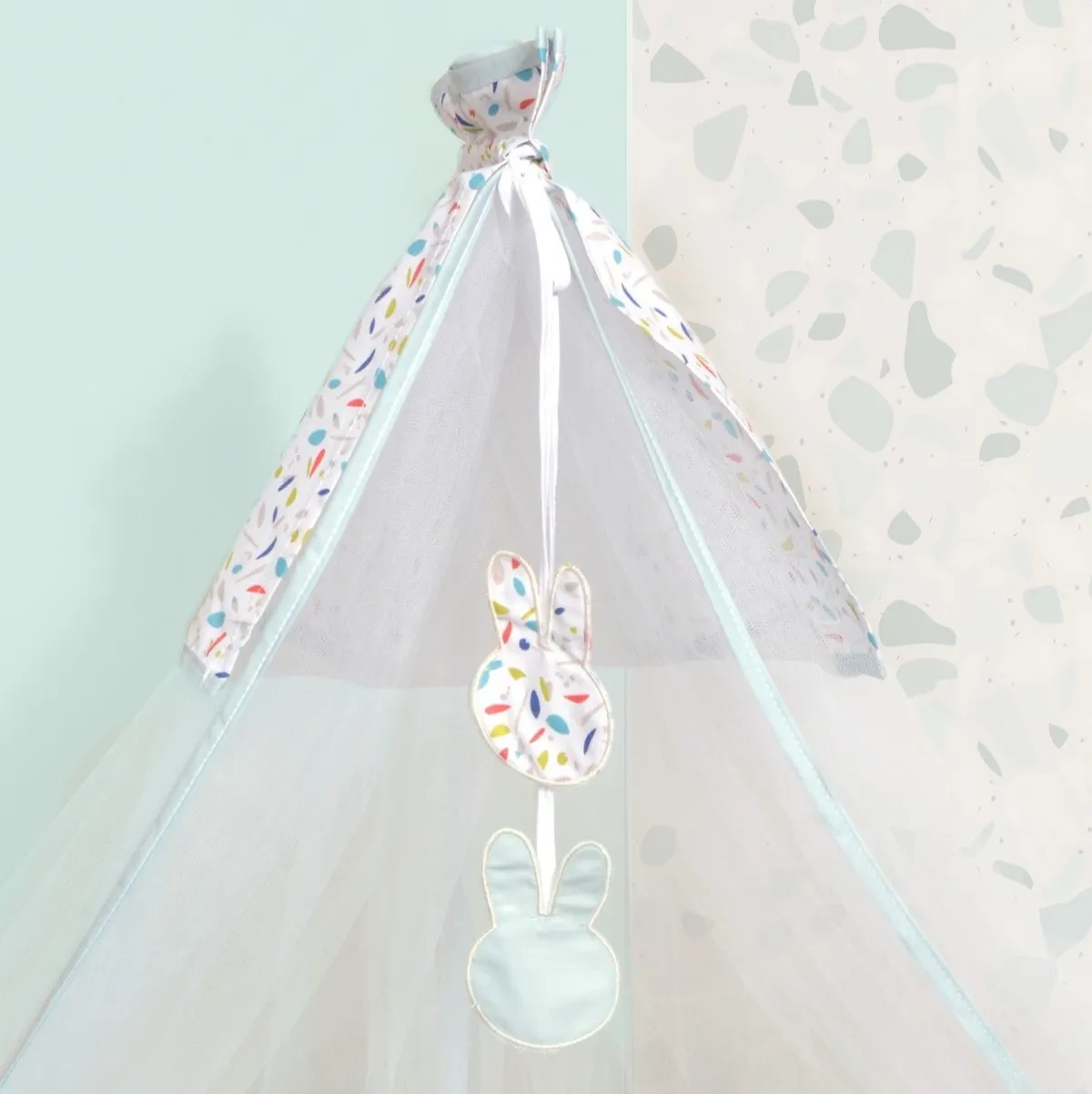 Κουνουπιέρα Εμπριμέ 180x500 cm Design 70