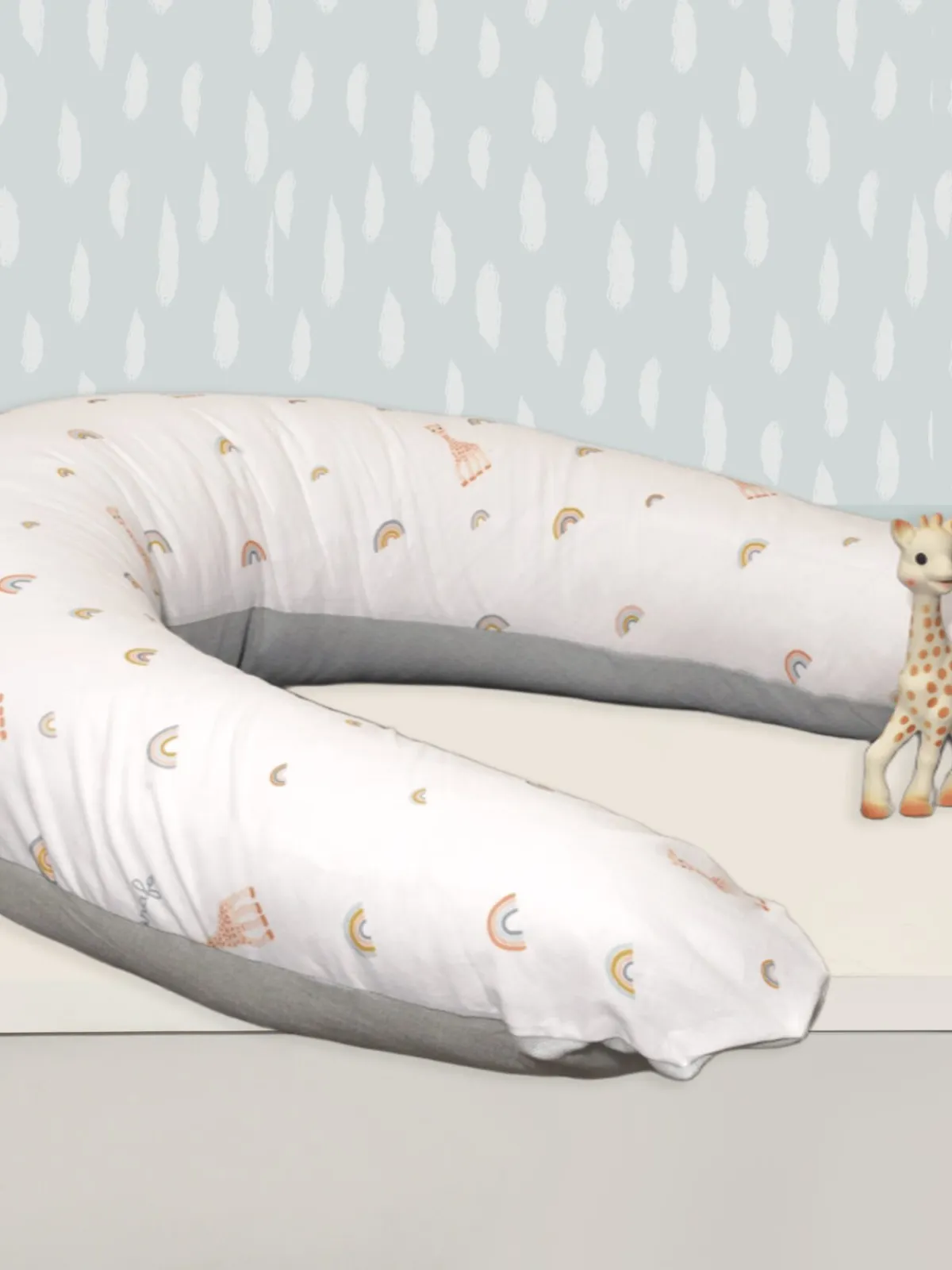 Μαξιλάρι Θηλασμού Σχέδιο 501 με αφαιρούμενη θήκη - Sophie La Girafe