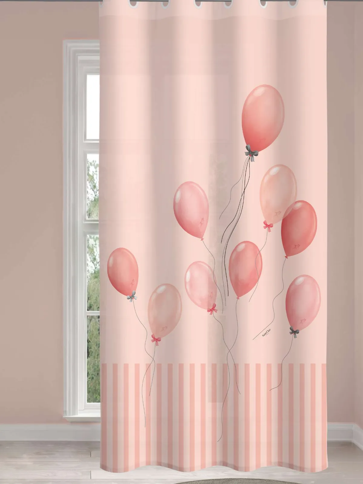 Παιδική & Βρεφική Κουρτίνα Soft-Touch Drift με Τρουκς 