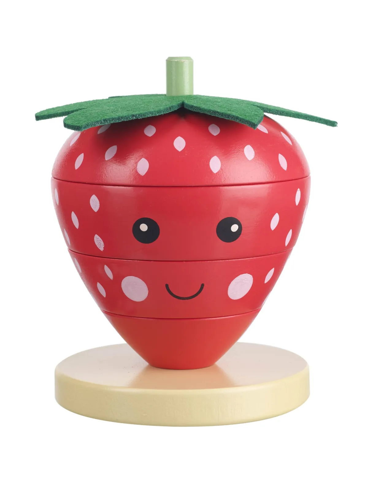 Πυργος Στοίβαξης Φράουλα Orange Tree Toys