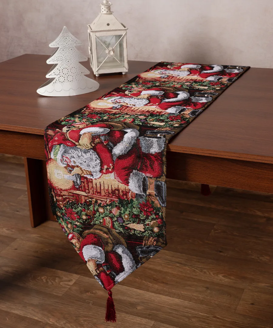 Χριστουγεννιάτικη τραβέρσα στόφα W351-130 (35cm x 172cm)