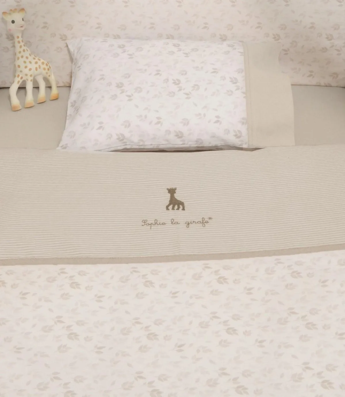 Παπλωματοθήκη με Φερμουάρ 100x140 Design 506 SOPHIE LA GIRAFE