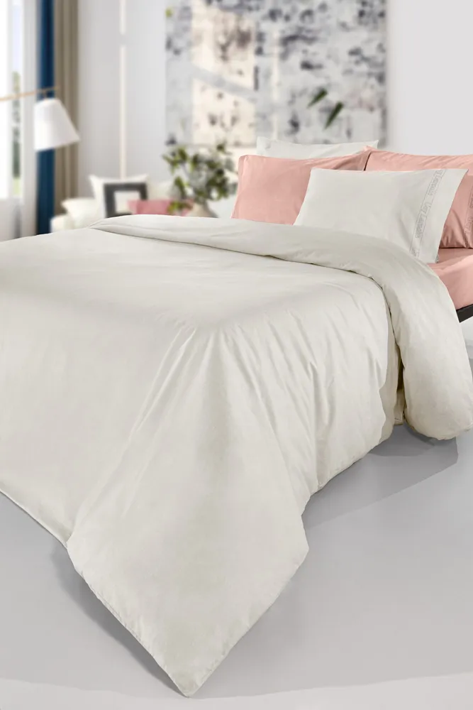 Σεντόνι Color Plus Ivory με Λάστιχο 