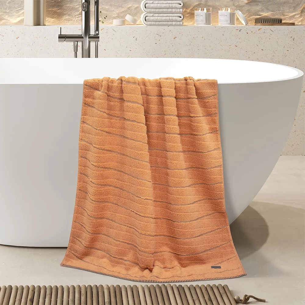 LINO Πετσέτα Σώματος (80x150) Loomline Ροδί