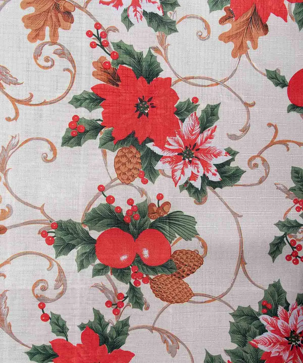 χριστουγεννιάτικο τραπεζομάντηλο ( 140cm x 180cm) 326 αλεξανδρινό