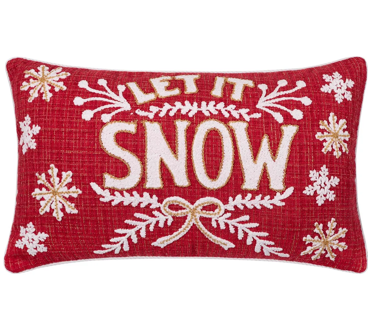 Χριστουγεννιάτικη μαξιλαροθήκη HP52516X(35cm x 60cm) κόκκινη