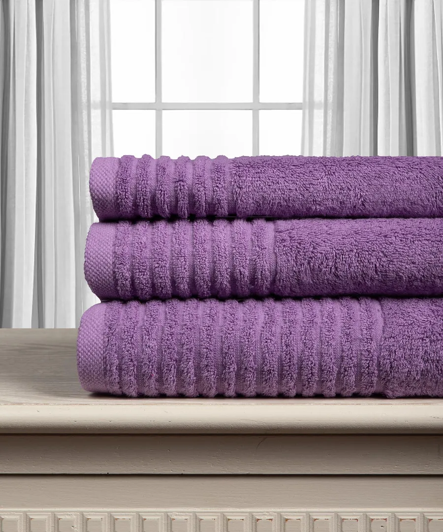Βαμβακερή πετσέτα ΕΡΑΤΩ 600gsm (75cm x 150cm) Lila