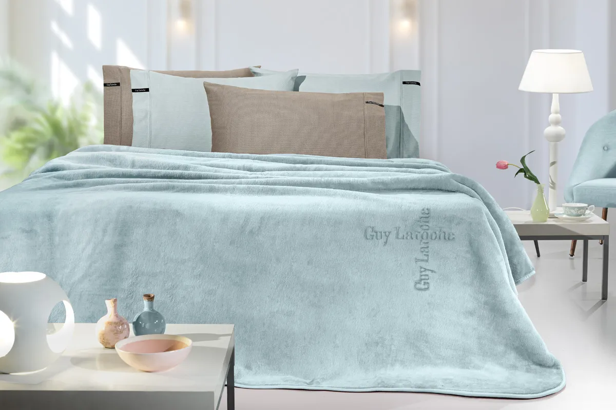 Κουβέρτα Logo Indigo 